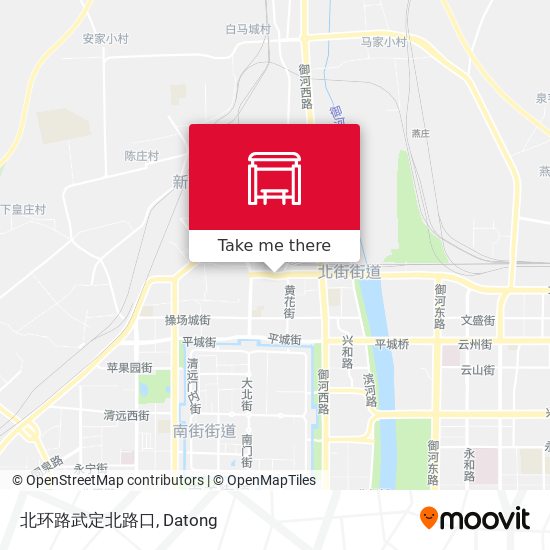 北环路武定北路口 map