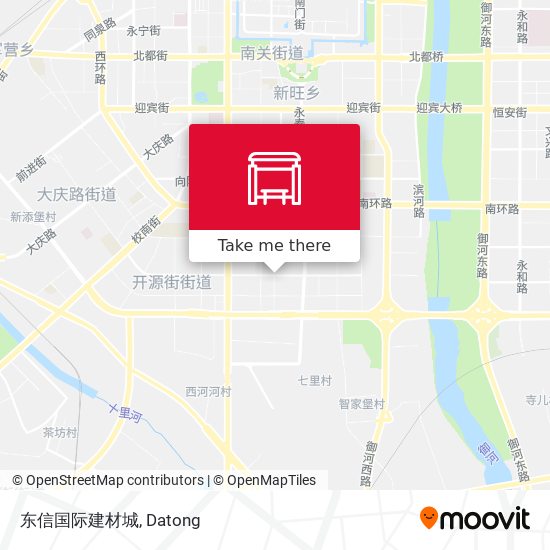 东信国际建材城 map