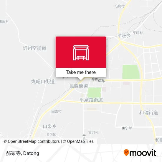 郝家寺 map