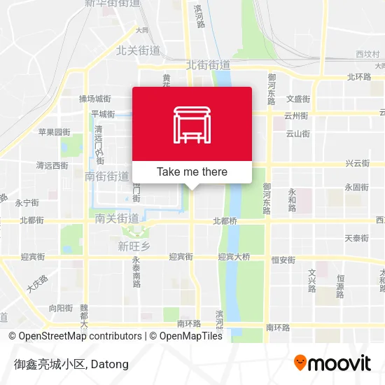 御鑫亮城小区 map