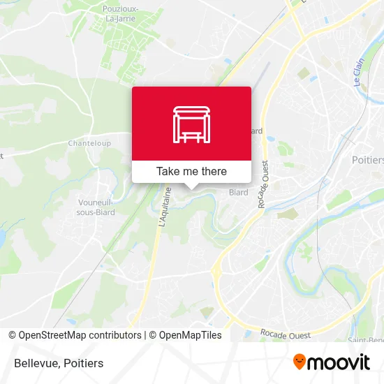 Bellevue map