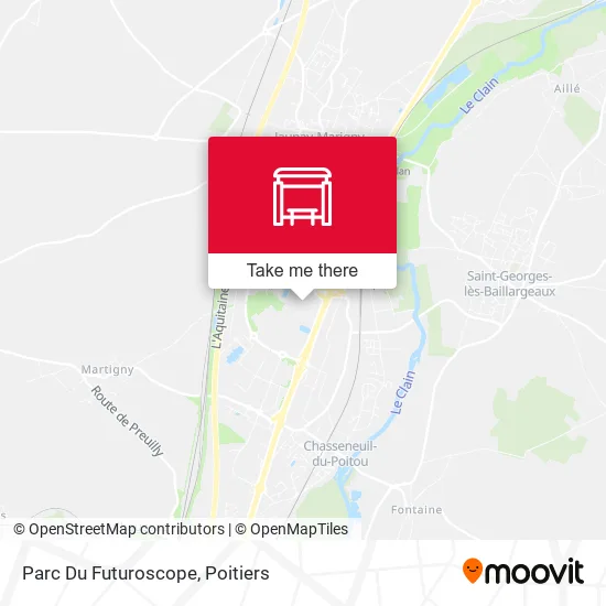 Parc Du Futuroscope map