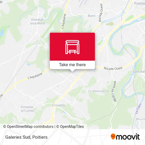 Galeries Sud map