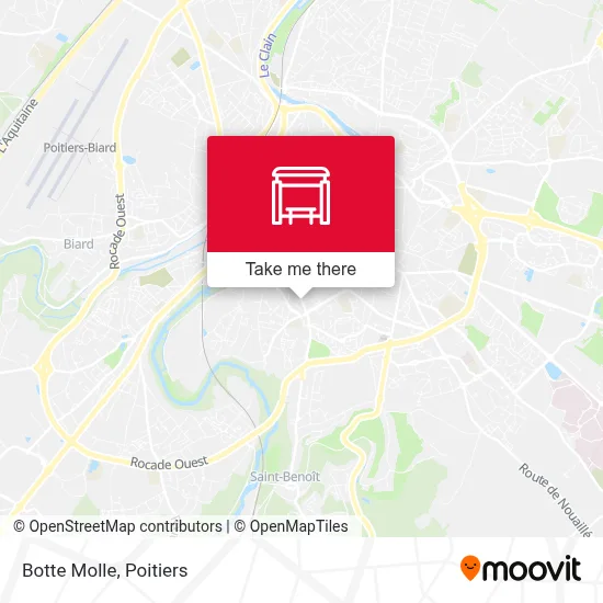 Botte Molle map