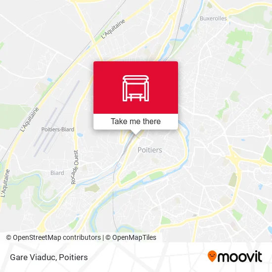 Gare Viaduc map