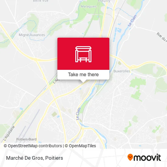 Marché De Gros map