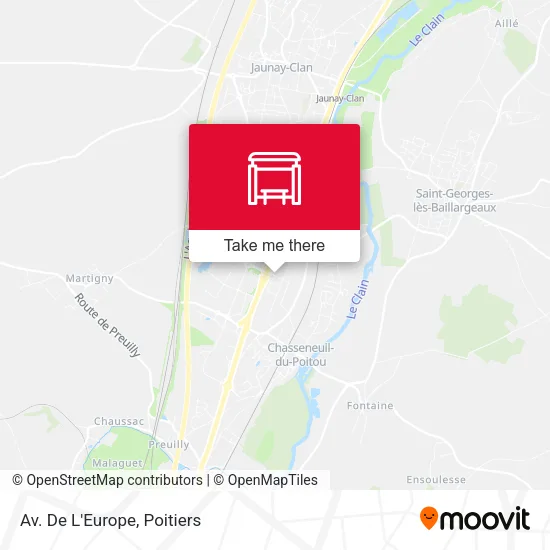 Av. De L'Europe map