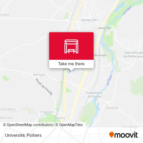 Université map