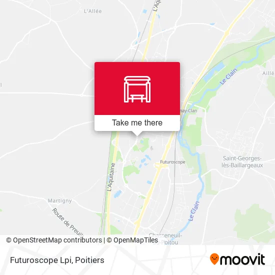 Futuroscope Lpi map