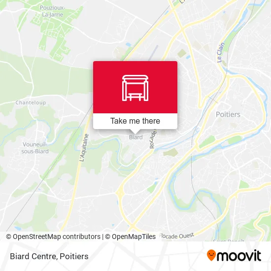 Biard Centre map
