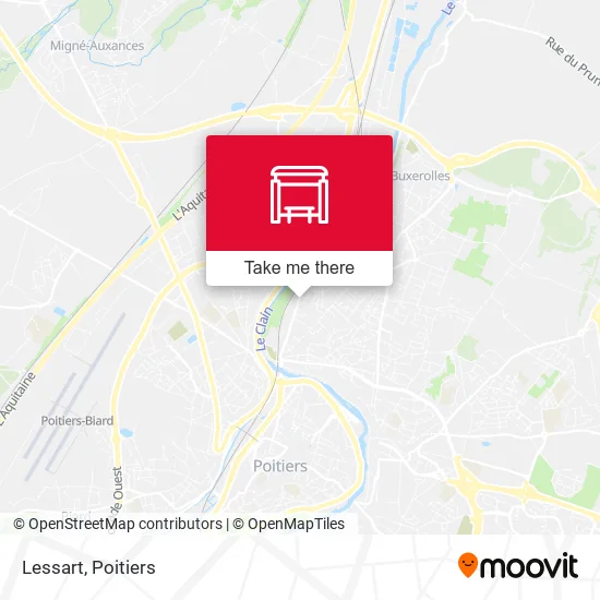 Lessart map