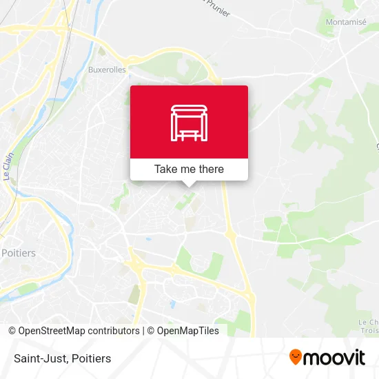 Saint-Just map