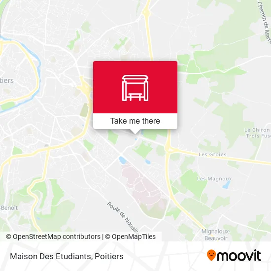 Maison Des Etudiants map