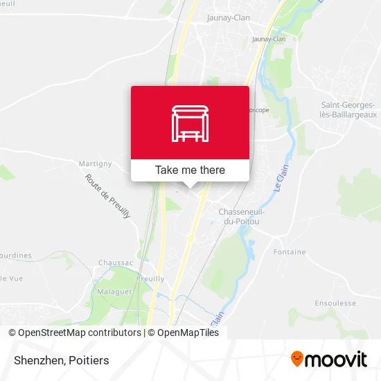 Shenzhen map