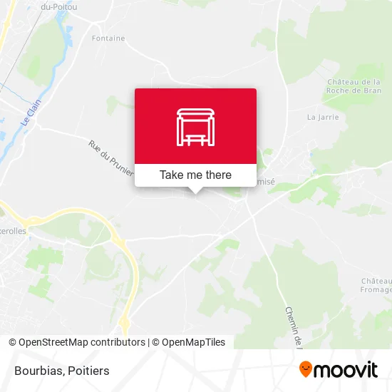 Bourbias map