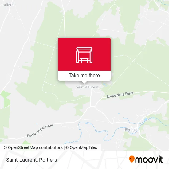 Saint-Laurent map