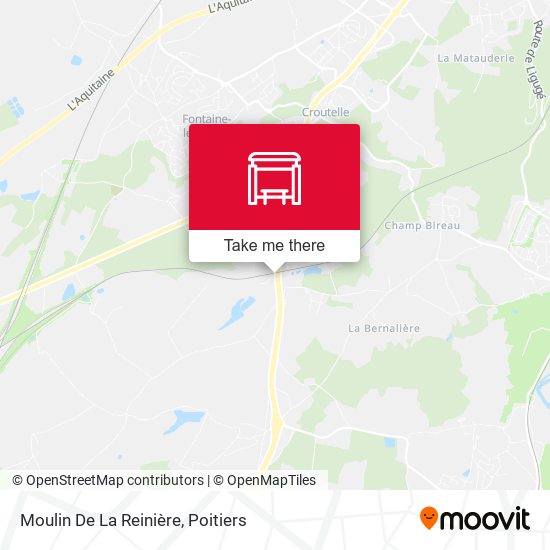Moulin De La Reinière map