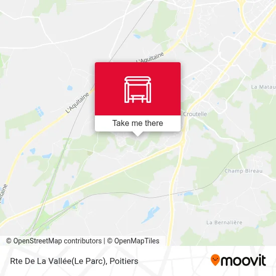 Rte De La Vallée(Le Parc) map