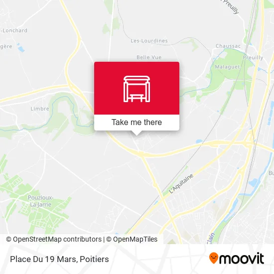 Place Du 19 Mars map