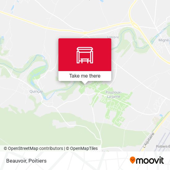 Beauvoir map