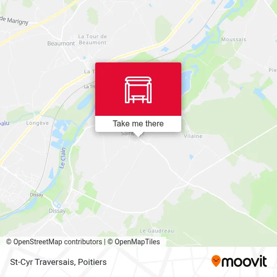 St-Cyr Traversais map