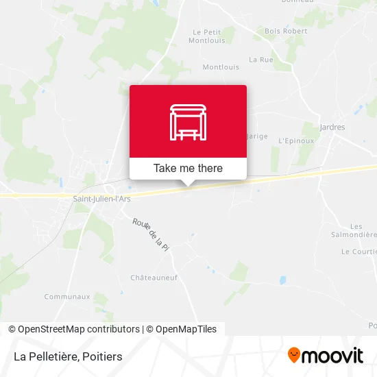 La Pelletière map