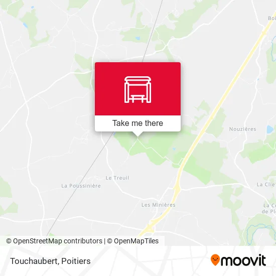 Touchaubert map