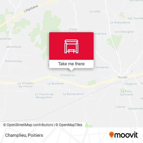 Champlieu map