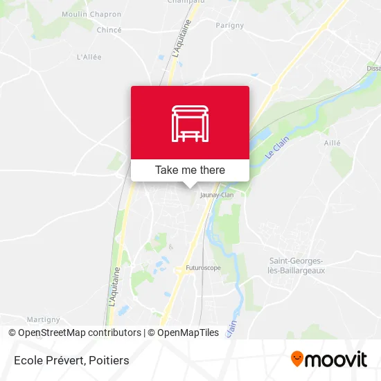 Ecole Prévert map