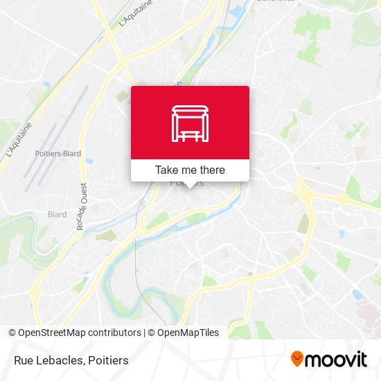 Rue Lebacles map