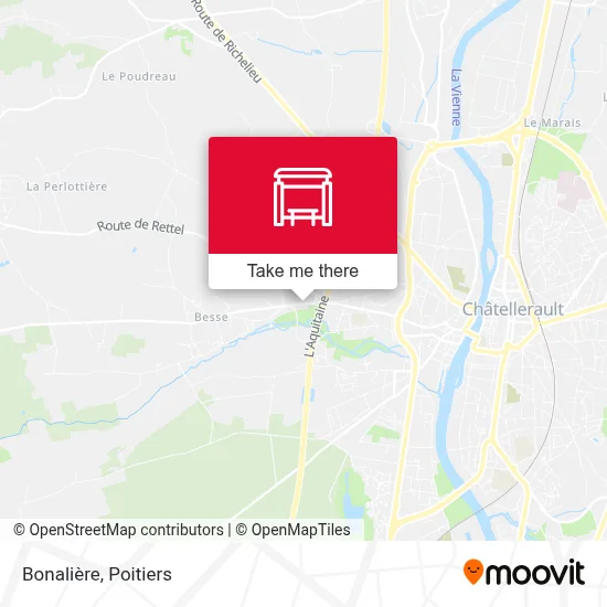 Bonalière map