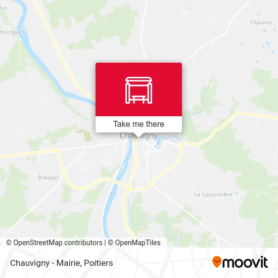 Chauvigny - Mairie map