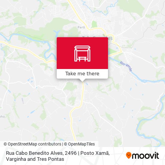 Rua Cabo Benedito Alves, 2496 | Posto Xamã map