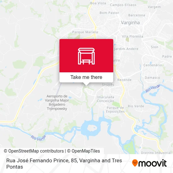 Rua José Fernando Prince, 85 map