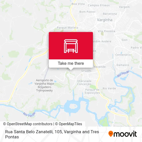 Rua Santa Belo Zanatelli, 105 map