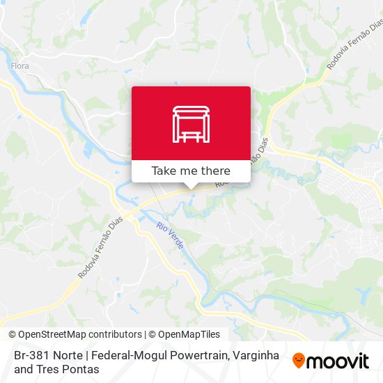 Mapa Br-381 Norte | Federal-Mogul Powertrain