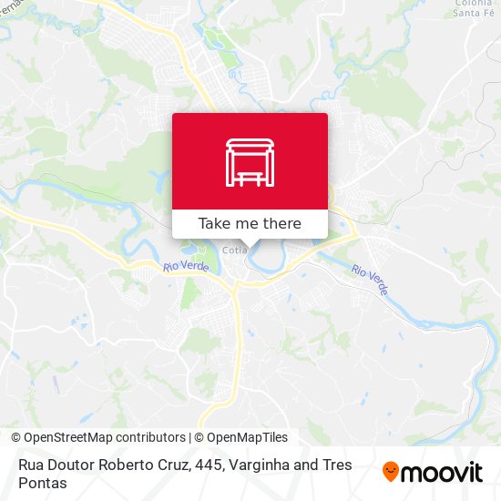 Mapa Rua Doutor Roberto Cruz, 445