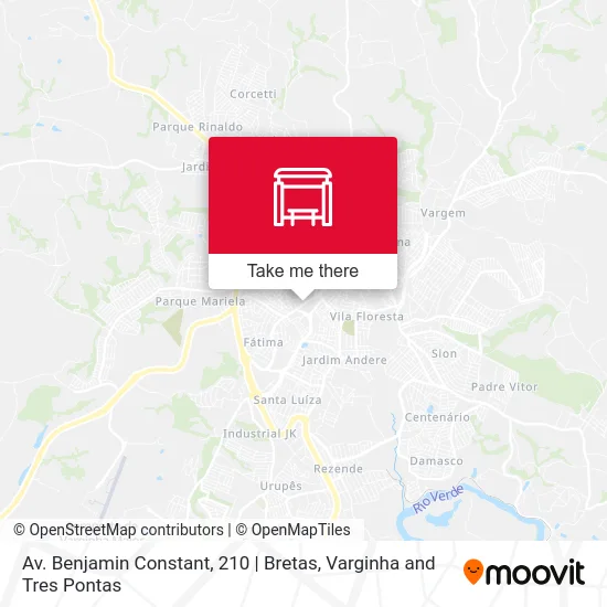 Av. Benjamin Constant, 210 | Bretas map