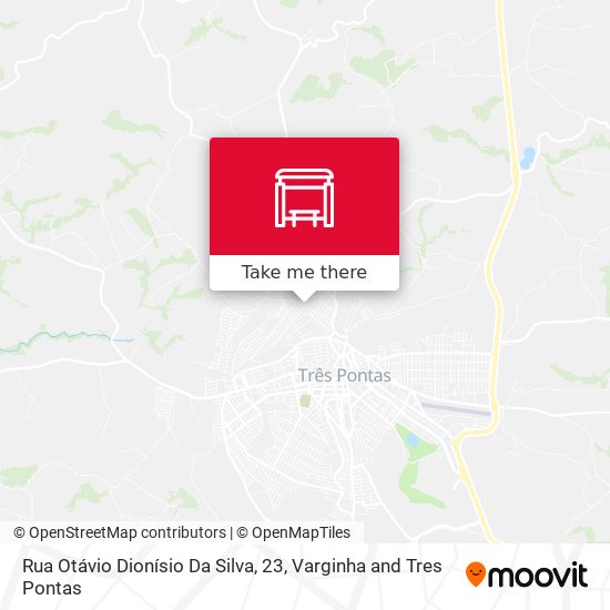 Mapa Rua Otávio Dionísio Da Silva, 23