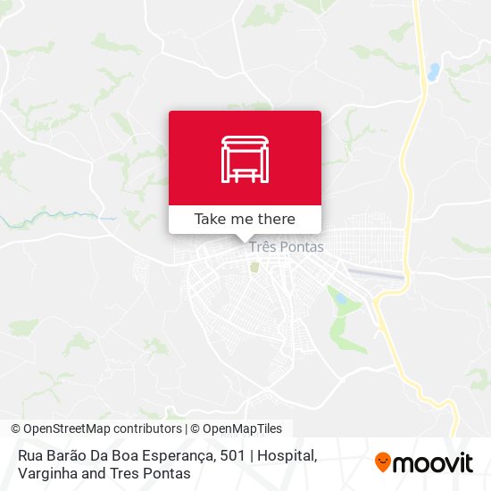 Mapa Rua Barão Da Boa Esperança, 501 | Hospital