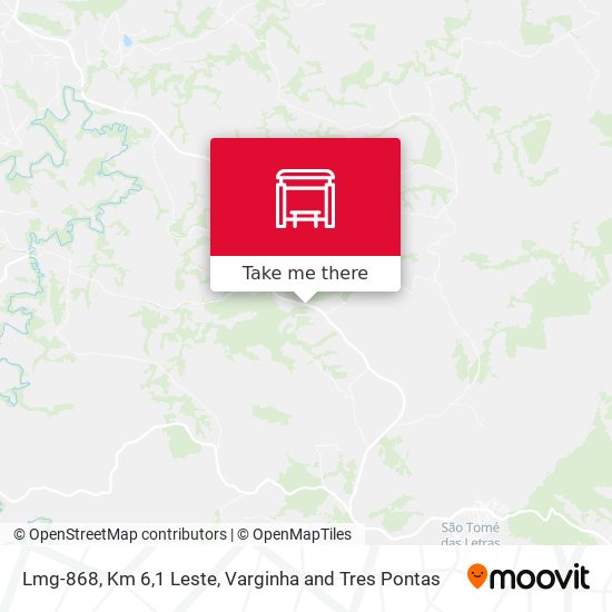 Mapa Lmg-868, Km 6,1 Leste