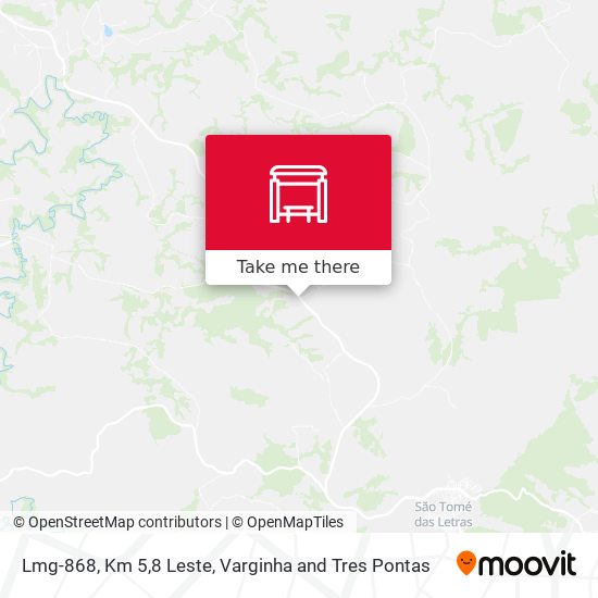 Mapa Lmg-868, Km 5,8 Leste