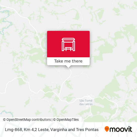 Lmg-868, Km 4,2 Leste map