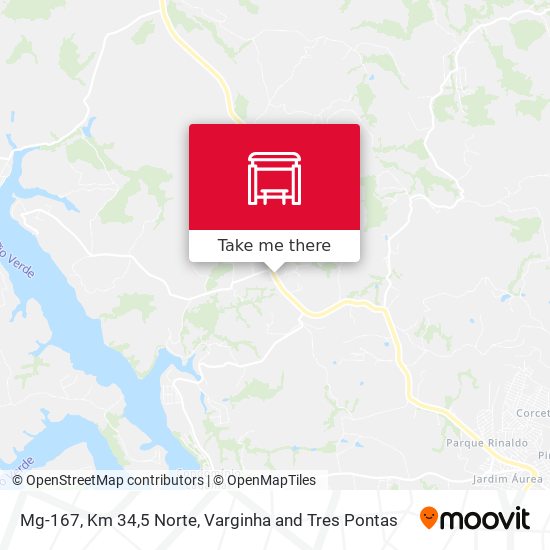 Mg-167, Km 34,5 Norte map