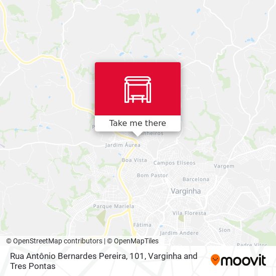 Rua Antônio Bernardes Pereira, 101 map