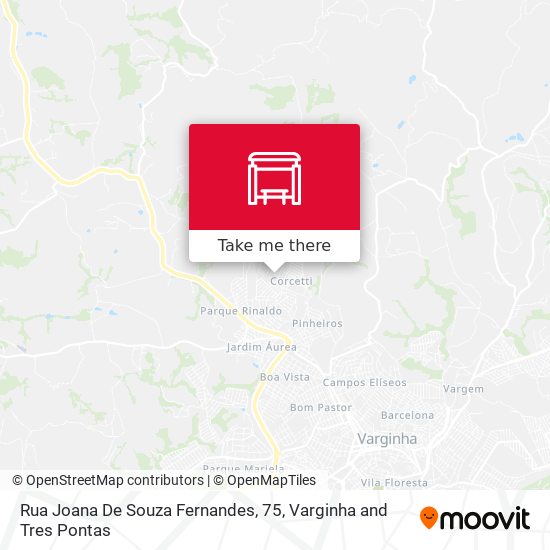 Rua Joana De Souza Fernandes, 75 map