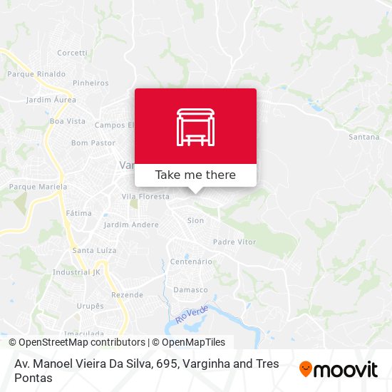 Mapa Av. Manoel Vieira Da Silva, 695