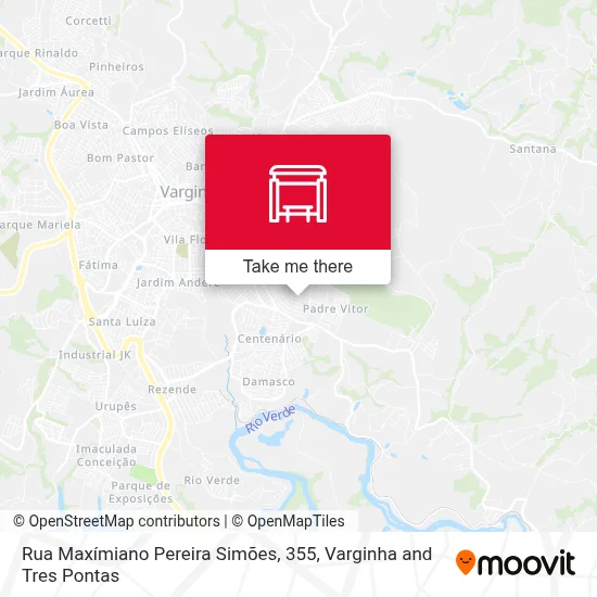 Rua Maxímiano Pereira Simões, 355 map