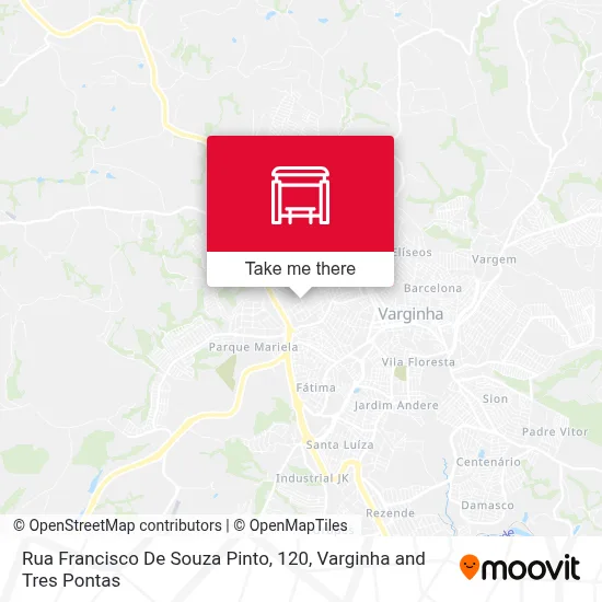 Rua Francisco De Souza Pinto, 120 map
