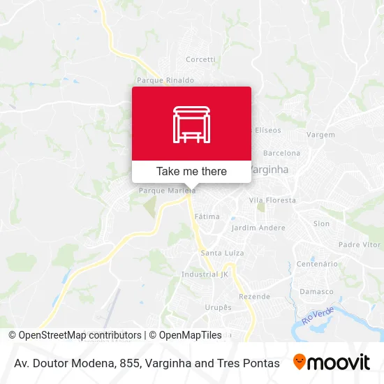 Av. Doutor Modena, 855 map